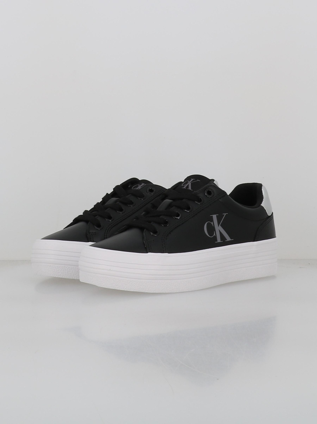 Baskets compensées bold vulc noir femme - Calvin Klein Jeans