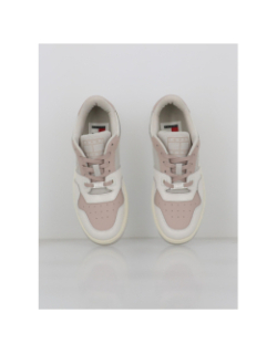 Baskets retro blanc rose femme - Tommy Jeans