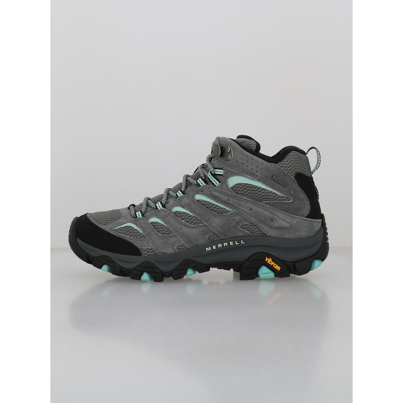 Chaussures de randonnée moab 3 mid gtx gris femme - Merrell