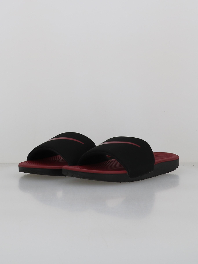 Claquettes kawa slide gs ps bordeaux noir enfant - Nike