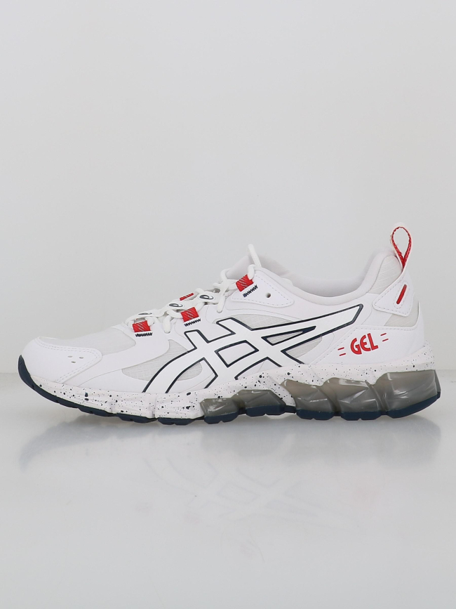 Chaussure asics blanche homme hotsell