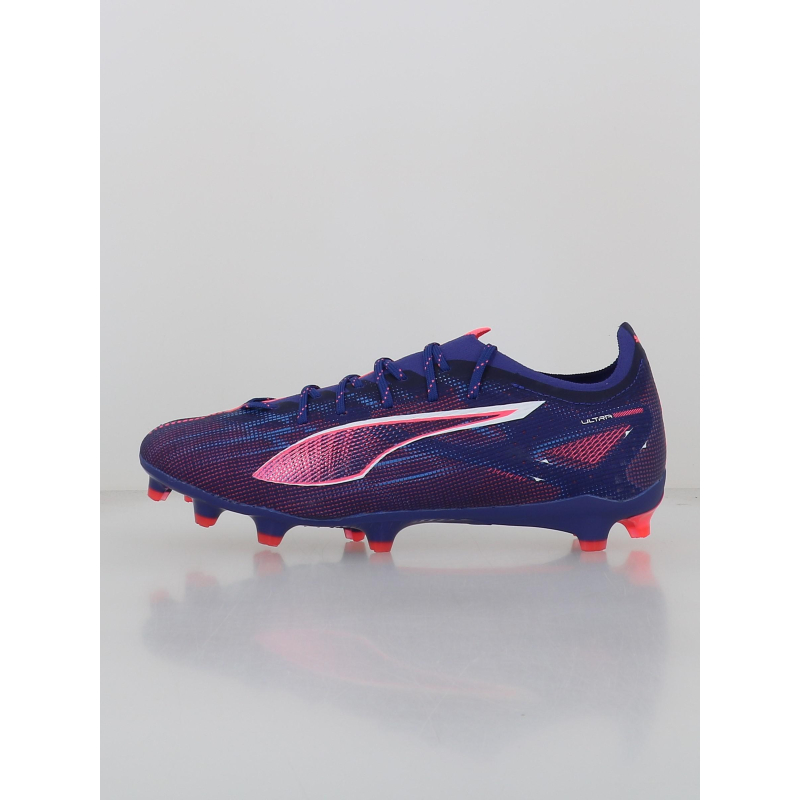 Chaussures de football ultra pro fg/ag bleu rose homme - Puma