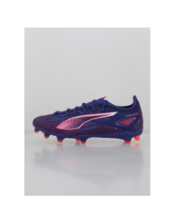 Chaussures de football ultra pro fg/ag bleu rose homme - Puma