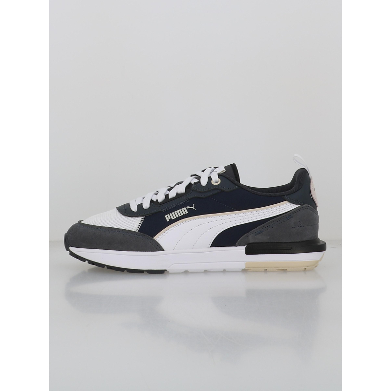 Baskets r22 gris bleu marine homme - Puma