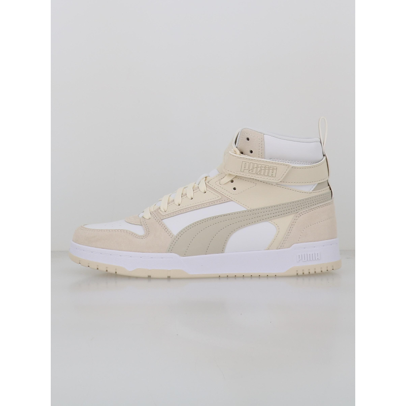 Baskets montantes rbd game blanc beige homme - Puma