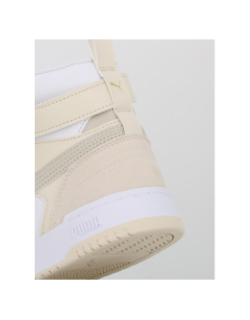 Baskets montantes rbd game blanc beige homme - Puma