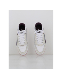 Baskets plateforme carina street blanc violet femme - Puma