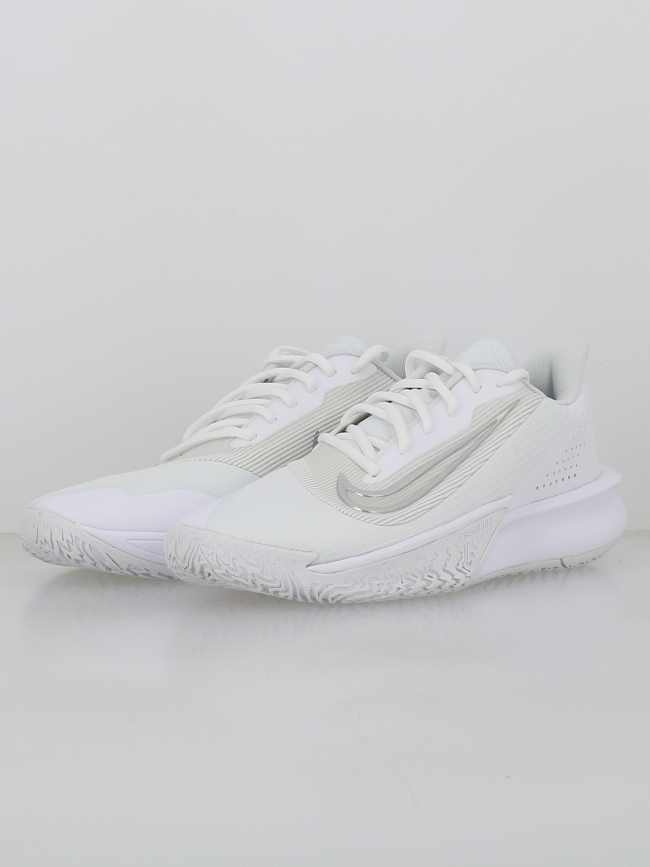 Chaussures de basketball precision VII blanc homme - Nike