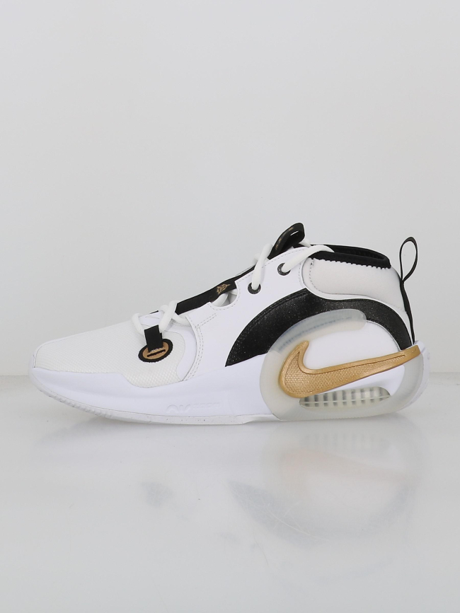 Chaussures de basketball air zoom crossover blanc enfant Nike wimod