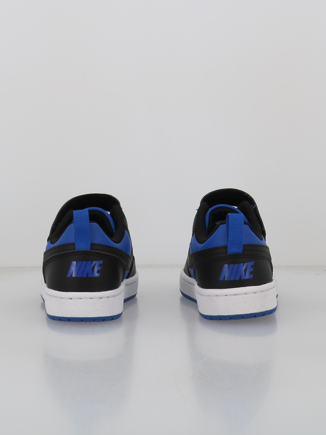 Baskets à scratch court borough recraft ps bleu noir enfant - Nike