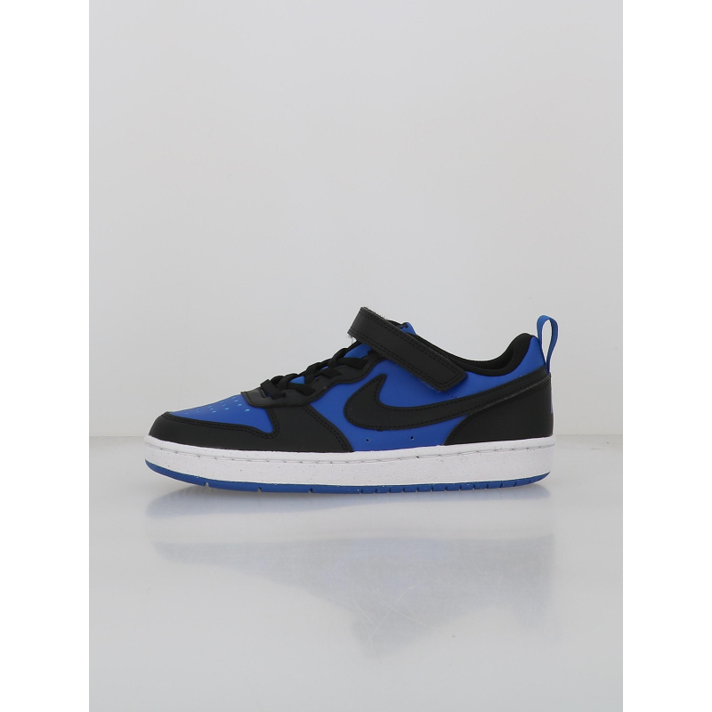 Baskets à scratch court borough recraft td bleu noir enfant - Nike