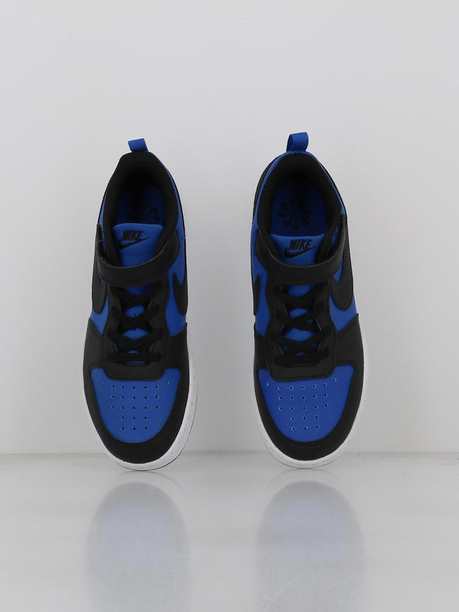 Baskets à scratch court borough recraft td bleu noir enfant - Nike