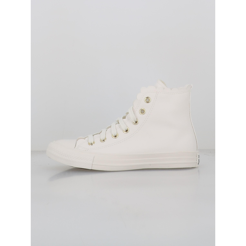 Converse chuck clearance taylor cuir blanc