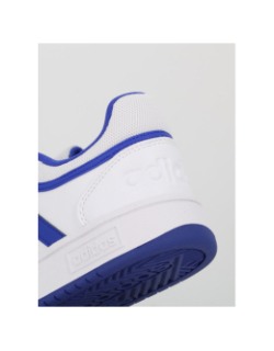 Baskets hoops 3.0 blanc bleu rouge homme - Adidas