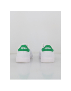 Baskets advantage base 2.0 blanc vert enfant - Adidas