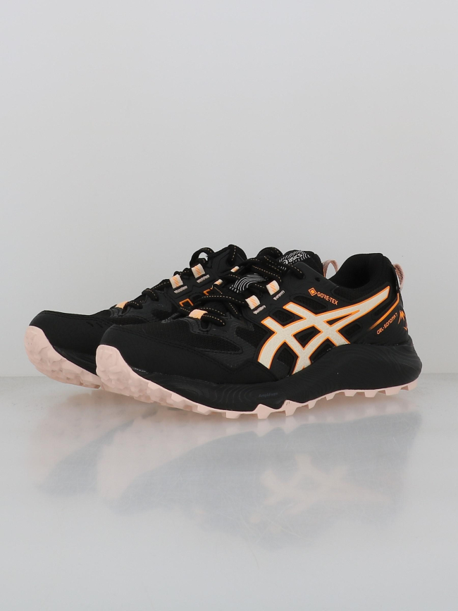 Chaussures de trail gel sonoma 7 gtx noir orange femme - Asics