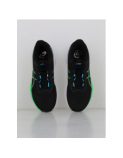 Chaussures de running gt-1000 13 noir vert homme - Asics