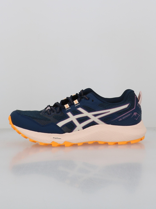 Chaussures de trail gel sonoma 7 bleu marine violet femme - Asics