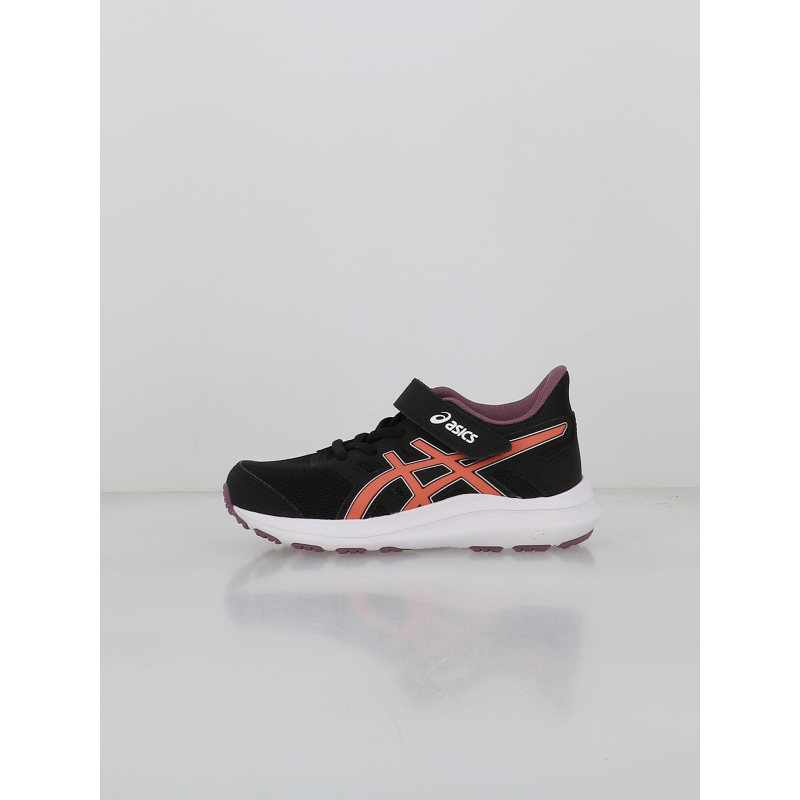 Baskets à scratch jolt 4 ps noir violet enfant - Asics