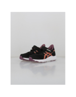 Baskets à scratch jolt 4 ps noir violet enfant - Asics