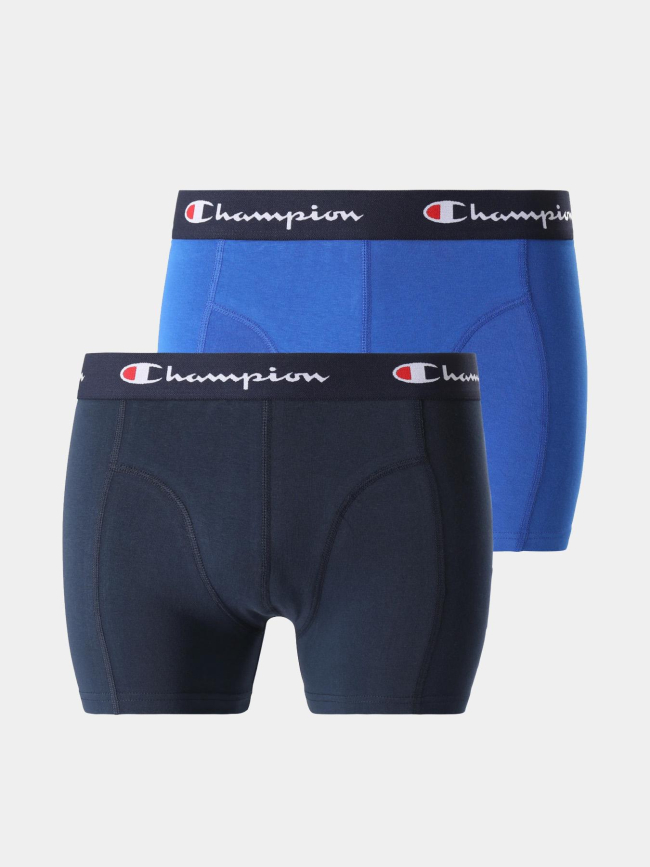 Pack de 2 boxers authentic bleu et noir homme - Champion