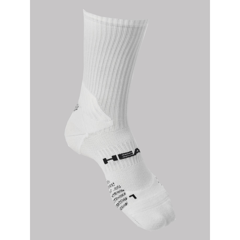 Paire de chaussettes padel crew blanc adulte - Head