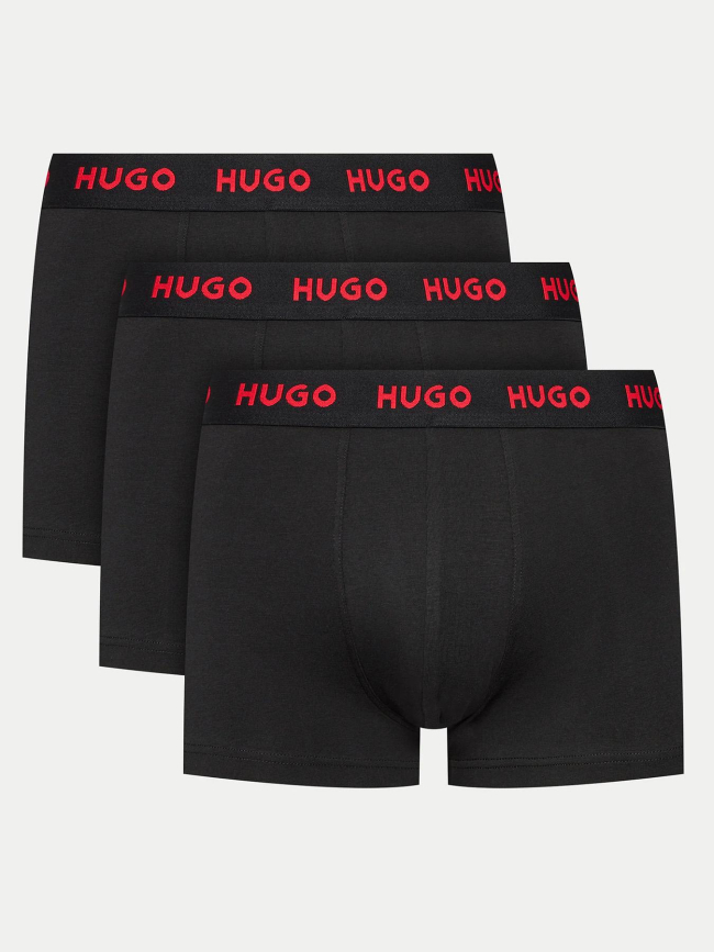 Pack de 3 boxers noir homme - Hugo