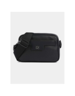 Sac bandoulière simili-cuir nesh r crossbody noir homme - Hugo