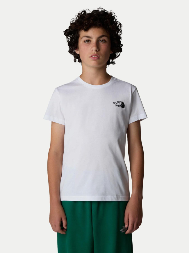 T-shirt redbox blanc garçon - The North Face