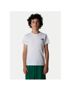 T-shirt redbox blanc garçon - The North Face