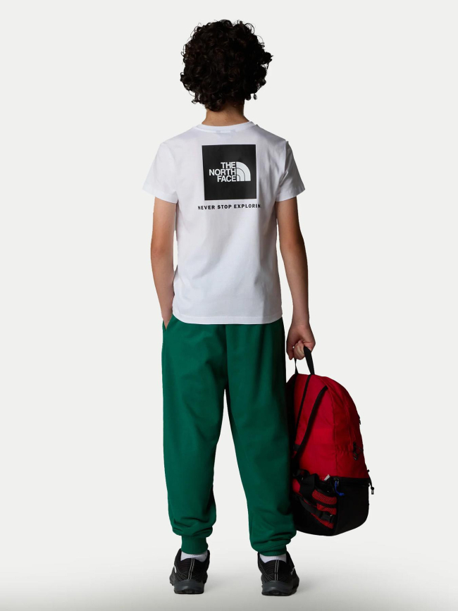 T-shirt redbox blanc garçon - The North Face