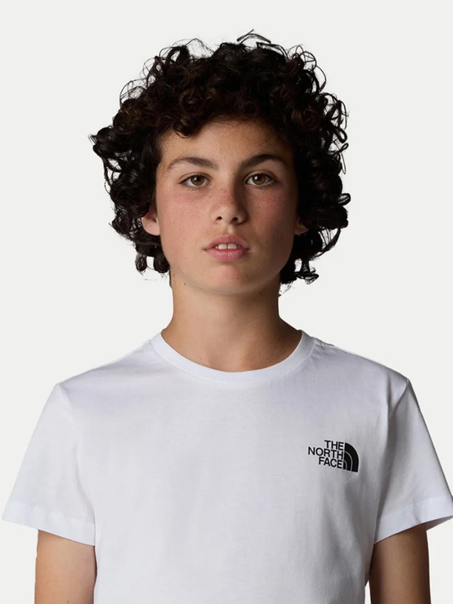 T-shirt redbox blanc garçon - The North Face