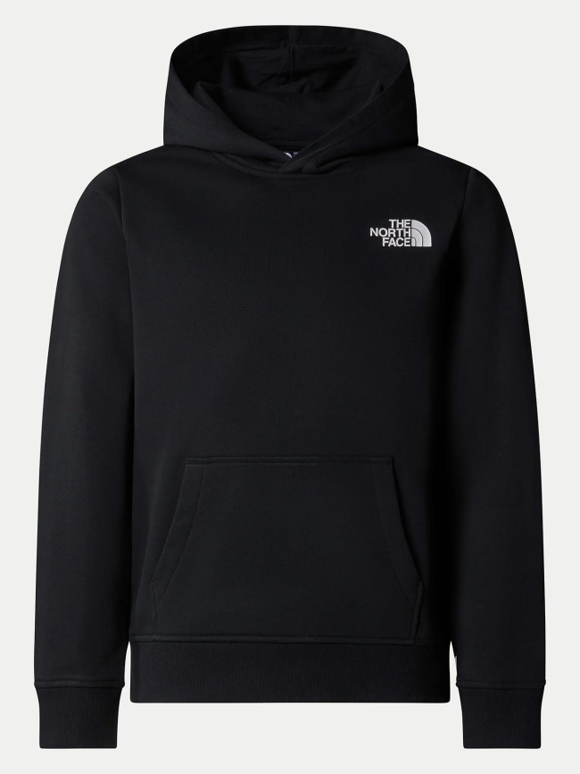 Sweat a capuche redbox regular noir enfant The North Face wimod