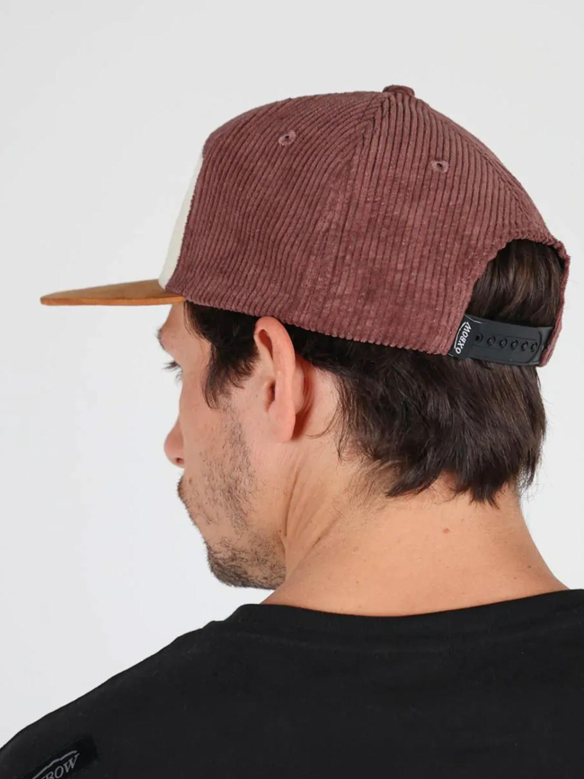 Casquette baseball velours marron  adulte - Oxbow