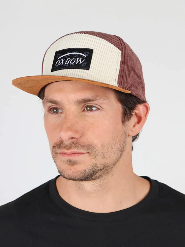 Casquette baseball velours marron  adulte - Oxbow