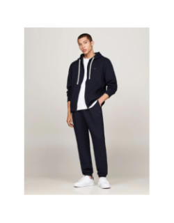 Jogging essential fleece bleu marine homme - Tommy Hilfiger