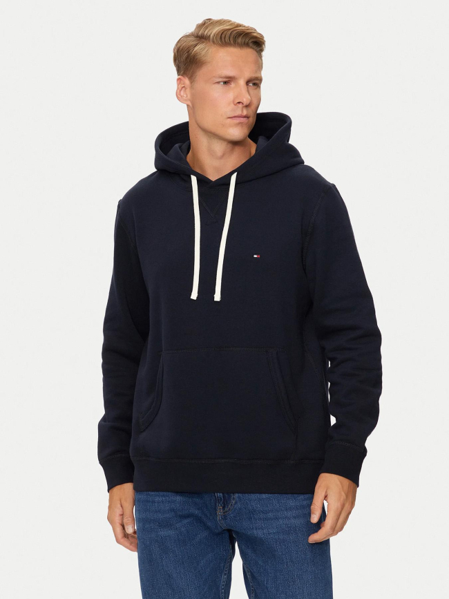 Sweat a capuche essential bleu marine homme Tommy Hilfiger wimod