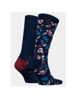 Pack de 2 paires de chaussettes regular cut flower homme - Levi's