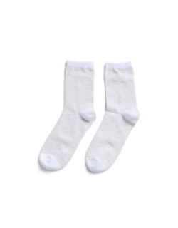 Lot 2 paires de chaussettes nina doré blanc femme - Pieces