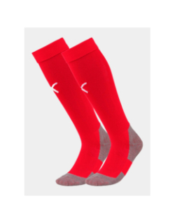 Paire de chaussettes de football rouge adulte - Puma