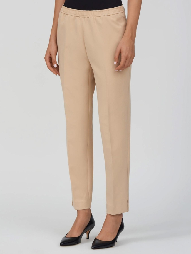 Pantalon jogger roberta structure beige femme - Guess