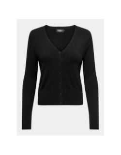 Gilet cardigan onlvenice life noir femme - Only