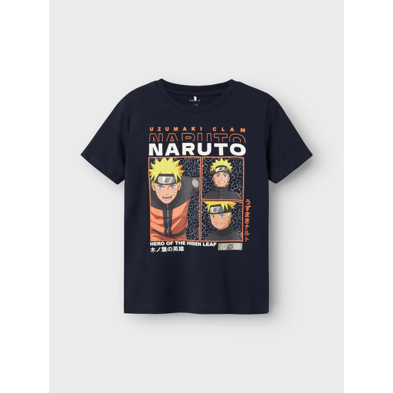 T-shirt jadil naruto bleu marine garçon - Name It