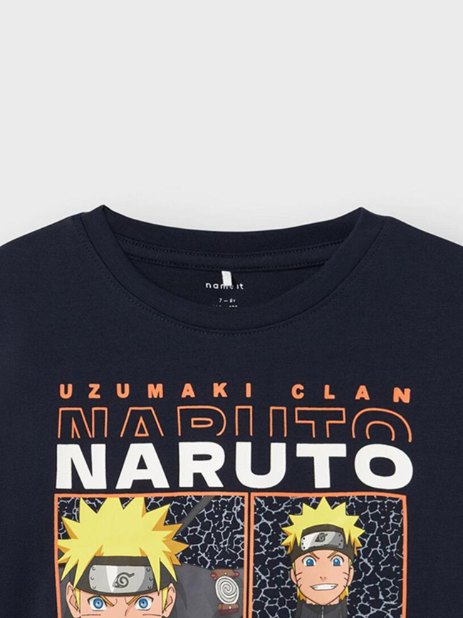 T-shirt jadil naruto bleu marine garçon - Name It