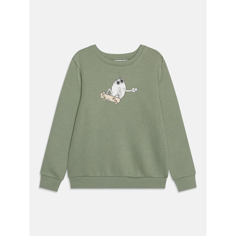 Sweat umme skateboard vert garçon - Name It