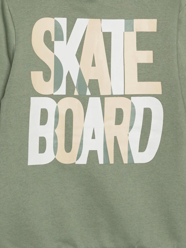 Sweat umme skateboard vert garçon - Name It