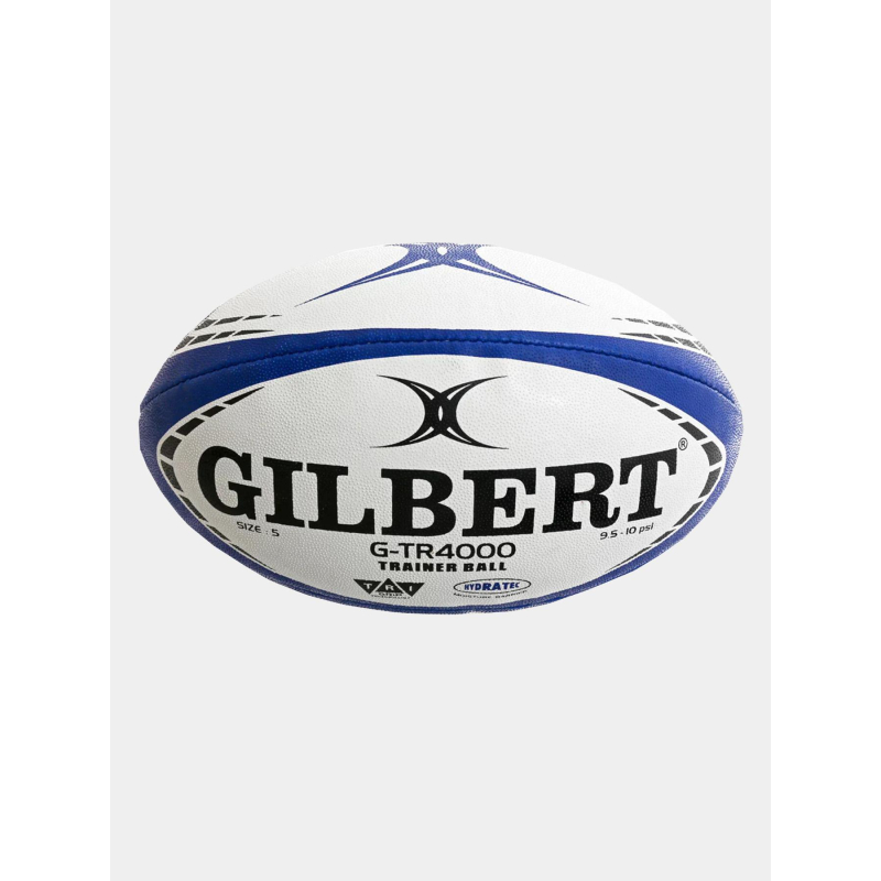 Ballon de rugby d'entrainement gtr-4000 bleu et blanc - Gilbert