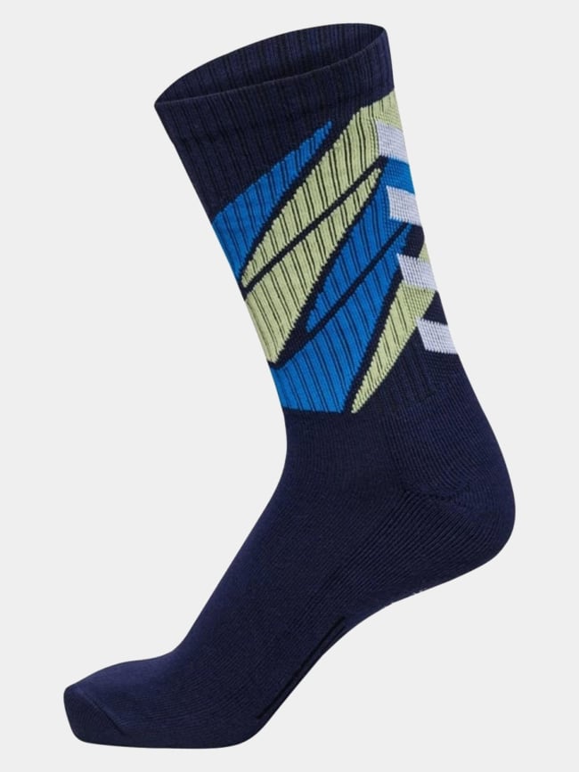 Paire de chaussettes de handball hmlgraphic bleu marine - Hummel