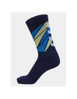 Paire de chaussettes de handball hmlgraphic bleu marine - Hummel