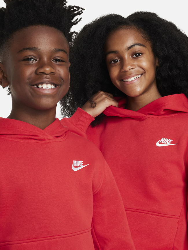 Nike rouge enfant best sale